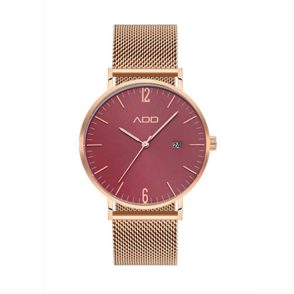 Add Watch Kadın Klasik Kol Saati Rose Gold A40Rd01