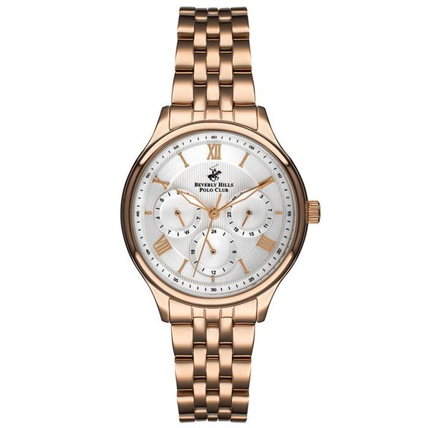 Beverly Hills Polo Club Kadın Spor Kol Saati Rose Gold Bp3090C.430