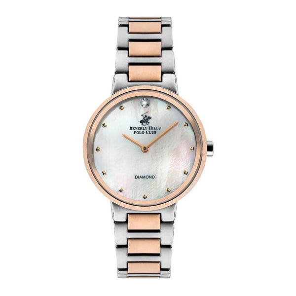 Beverly Hills Polo Club Kadın Spor Kol Saati Gümüş-Rose Gold Bp3194C.520