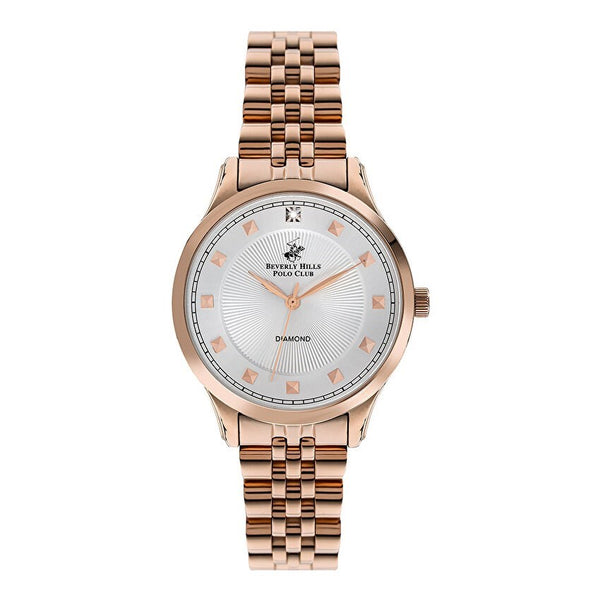 Beverly Hills Polo Club Kadın Spor Kol Saati Rose Gold Bp3196C.430