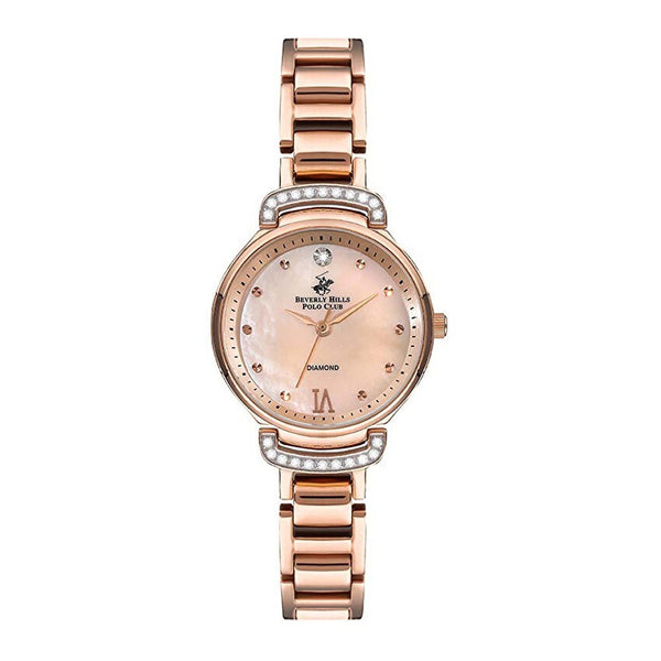 Beverly Hills Polo Club Kadın Klasik Kol Saati Rose Gold Bp3268X.410