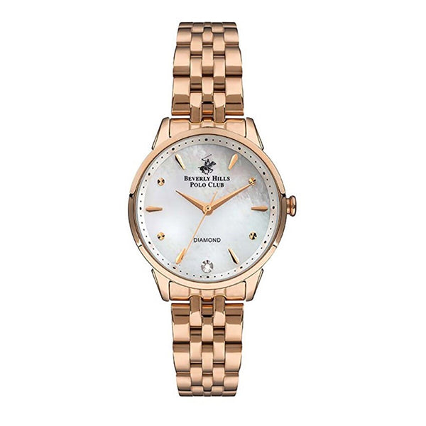 Beverly Hills Polo Club Kadın Klasik Kol Saati Rose Gold Bp3293X.420