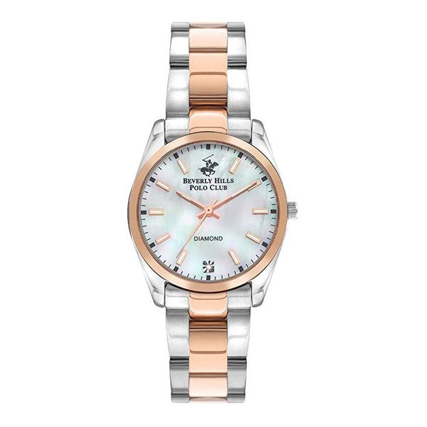 Beverly Hills Polo Club Kadın Spor Kol Saati Gümüş-Rose Gold Bp3301X.520