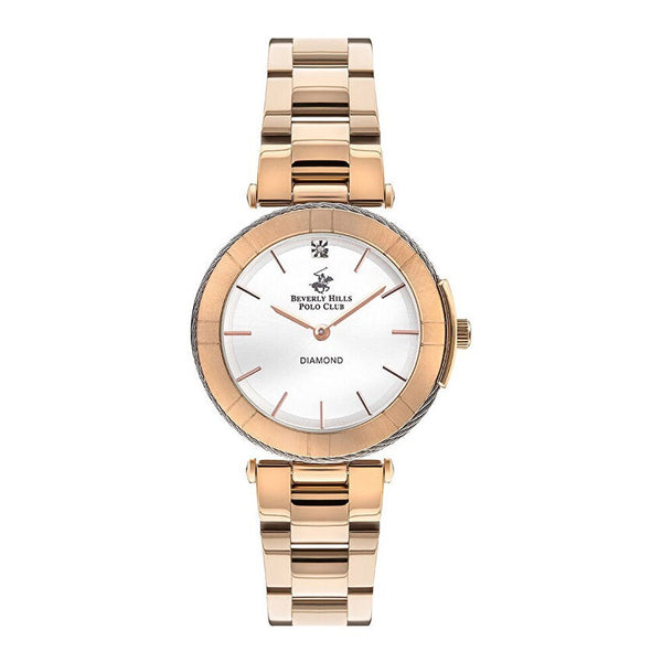 Beverly Hills Polo Club Kadın Spor Kol Saati Rose Gold Bp3333X.430