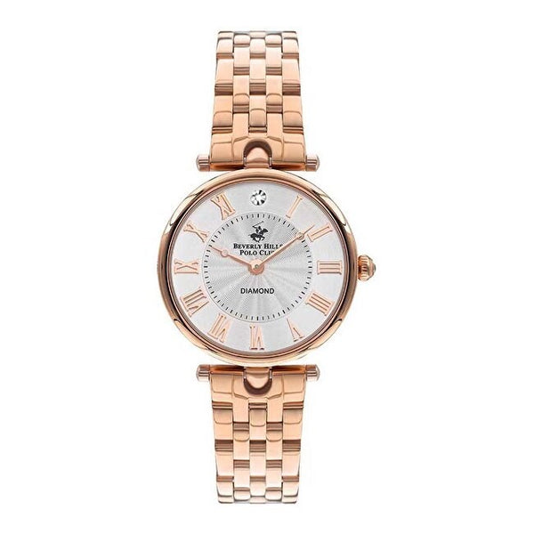 Beverly Hills Polo Club Kadın Klasik Kol Saati Rose Gold Bp3335X.430