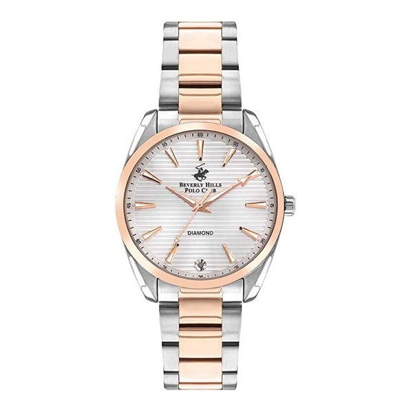 Beverly Hills Polo Club Kadın Spor Kol Saati Gümüş-Rose Gold Bp3338X.530