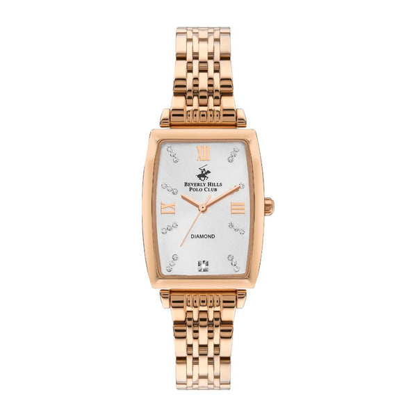 Beverly Hills Polo Club Kadın Klasik Kol Saati Rose Gold Bp3389C.430