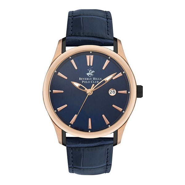 Beverly Hills Polo Club Kadın Klasik Kol Saati Rose Gold-Lacivert Bp3410X.999