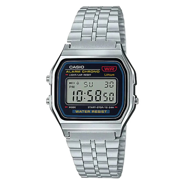 Casio Erkek Spor Kol Saati Gümüş A159W-N1Df