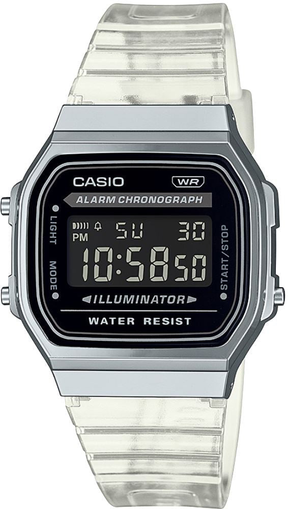 Casio Kadın Spor Kol Saati Gümüş A168Xes-1Bdf