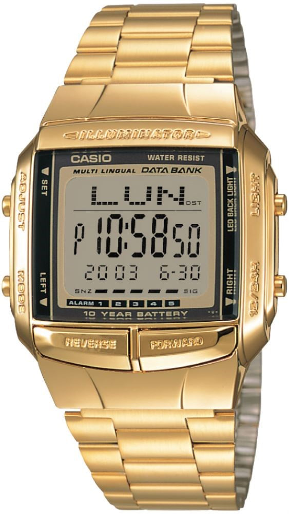 Casio Erkek Spor Kol Saati Altın Db-360G-9Adf