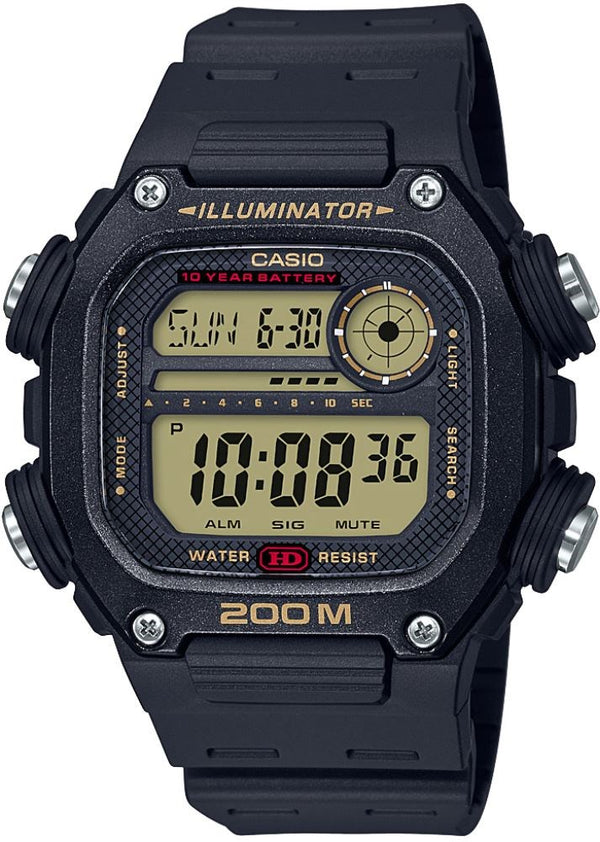 Casio Erkek Spor Kol Saati Siyah Dw-291H-9Avdf