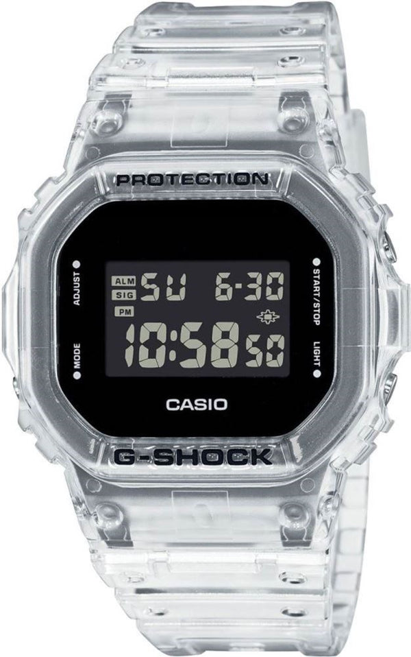 Casio Erkek Spor Kol Saati Şeffaf Dw-5600Ske-7Dr