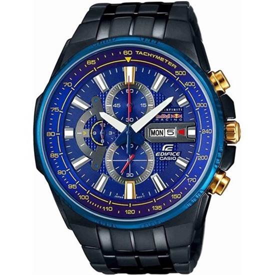 Casio Erkek Spor Kol Saati Siyah-Lacivert Efr-549Rbb-2Adr