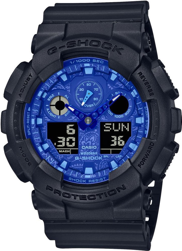 Casio Erkek Spor Kol Saati Siyah Ga-100Bp-1Adr