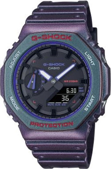 Casio Erkek Spor Kol Saati Mor Ga-2100Ah-6Adr