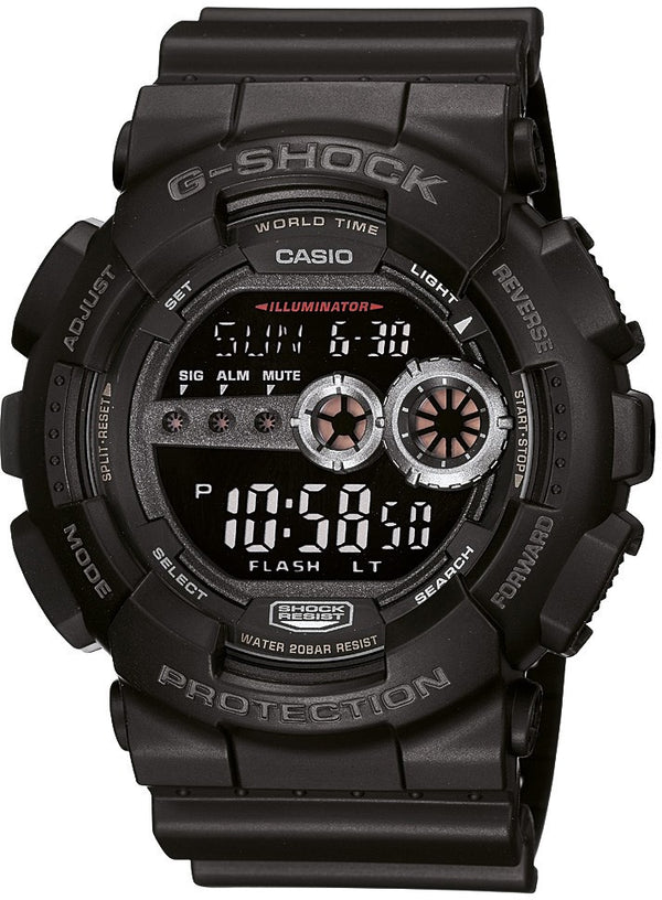 Casio Erkek Spor Kol Saati Siyah Gd-100-1Bdr