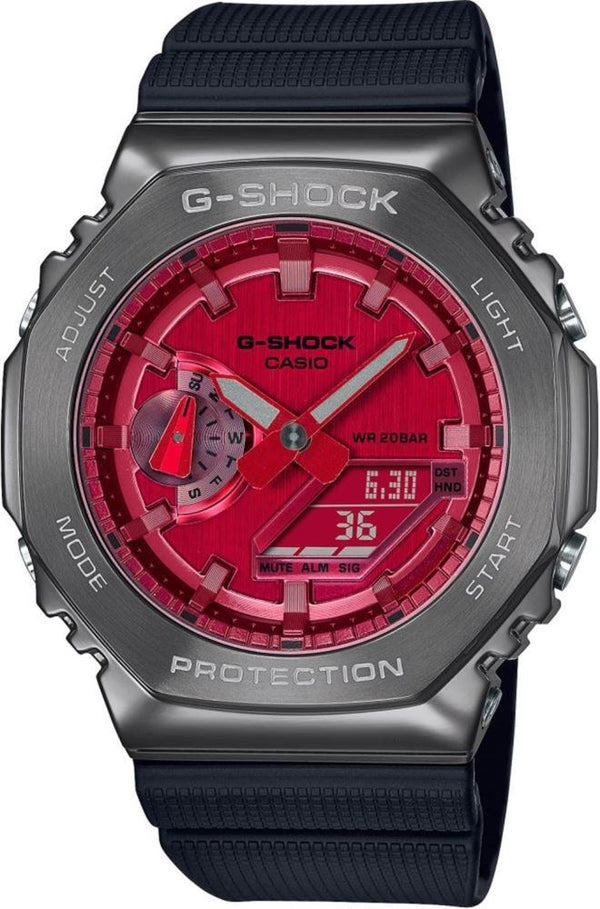 Casio Erkek Spor Kol Saati Siyah Gm-2100B-4Adr