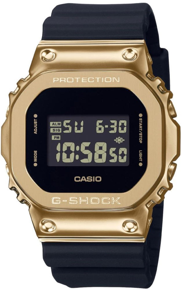 Casio Erkek Spor Kol Saati Altın-Siyah Gm-5600G-9Dr