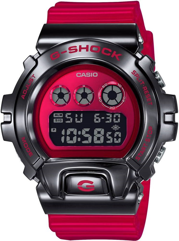 Casio Erkek Spor Kol Saati Siyah-Kırmızı Gm-6900B-4Dr