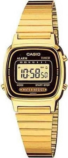 Casio Erkek Spor Kol Saati Altın La670Wga-1Df