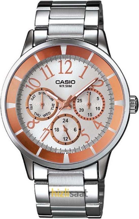 Casio Kadın Spor Kol Saati Gümüş Ltp-2084D-7Bvdf