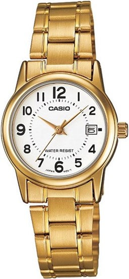 Casio Kadın Klasik Kol Saati Altın Ltp-V002G-7Budf