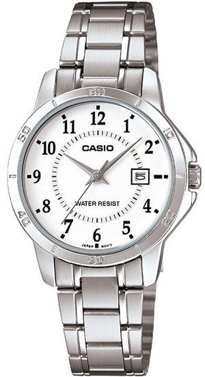 Casio Kadın Spor Kol Saati Gümüş Ltp-V004D-7Budf