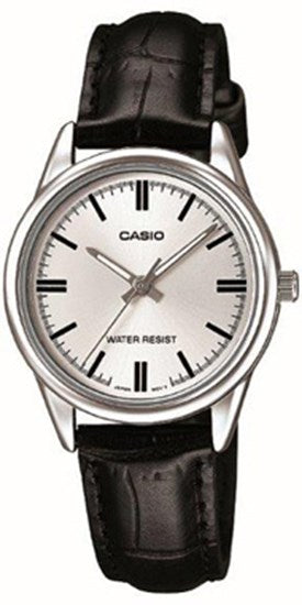 Casio Kadın Klasik Kol Saati Gümüş-Siyah Ltp-V005L-7Audf