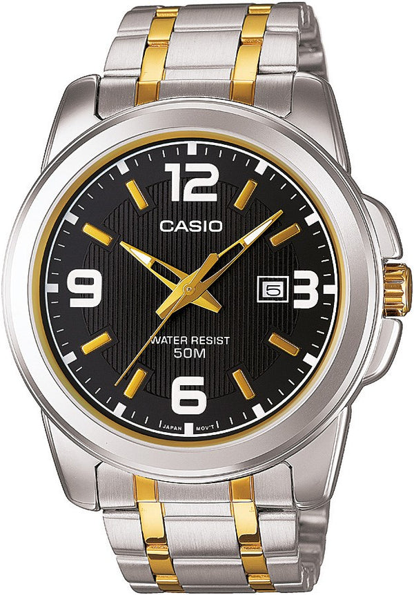 Casio Erkek Klasik Kol Saati Gümüş-Altın Mtp-1314Sg-1Avdf