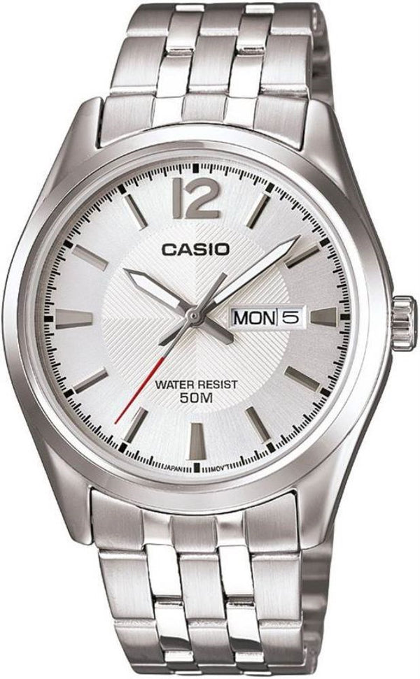 Casio Erkek Klasik Kol Saati Gümüş Mtp-1335D-7Avdf