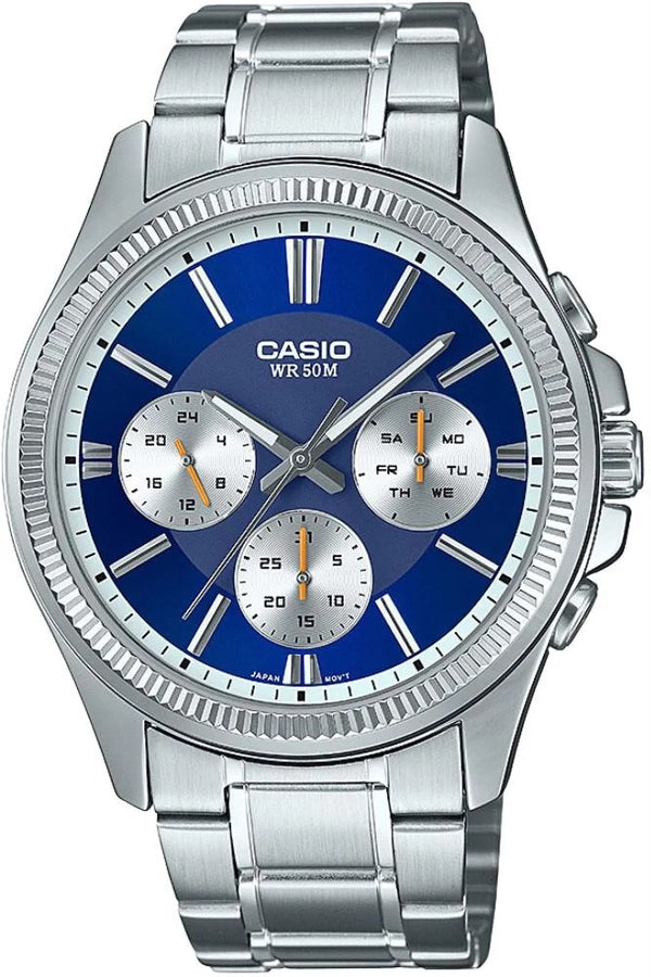 Casio Erkek Spor Kol Saati Gümüş Mtp-1375D-2A1Vdf