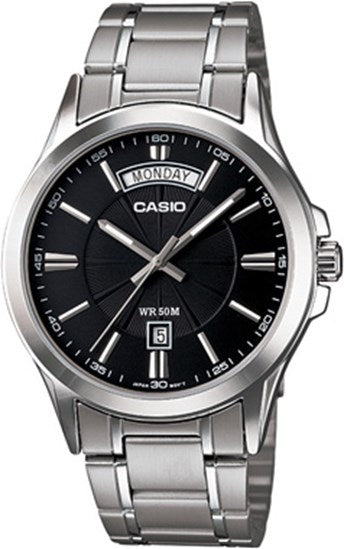 Casio Erkek Klasik Kol Saati Gümüş Mtp-1381D-1Avdf