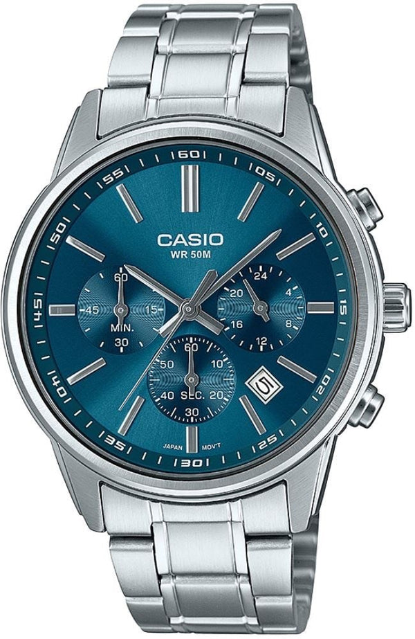 Casio Erkek Spor Kol Saati Gümüş Mtp-E515D-2A1Vdf