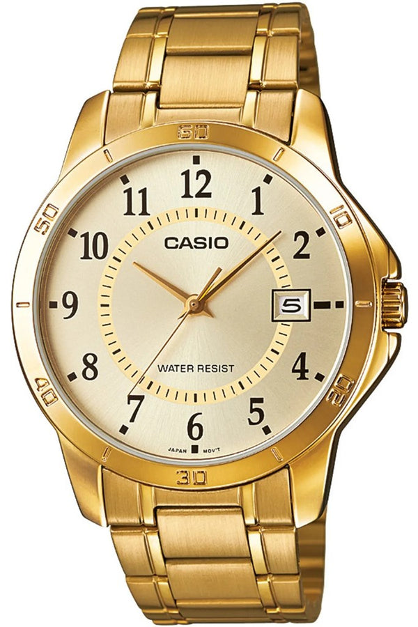 Casio Erkek Klasik Kol Saati Altın Mtp-V004G-9Budf