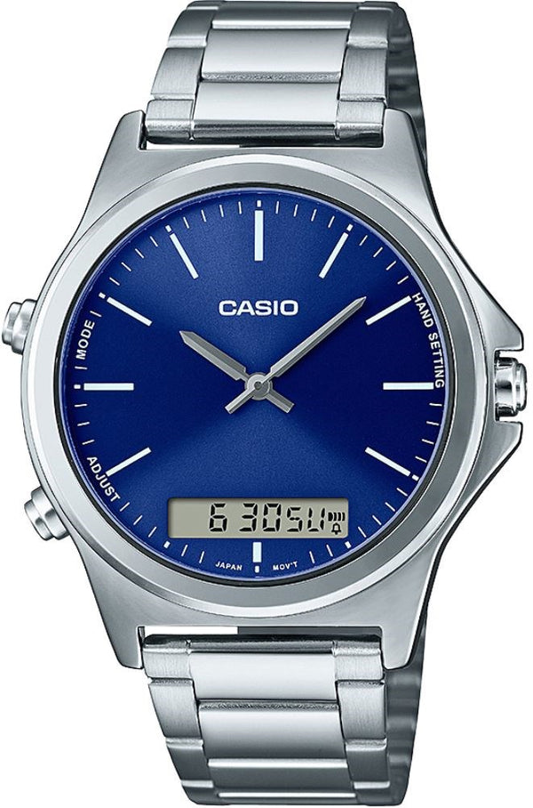 Casio Erkek Spor Kol Saati Gümüş Mtp-Vc01D-2Eudf