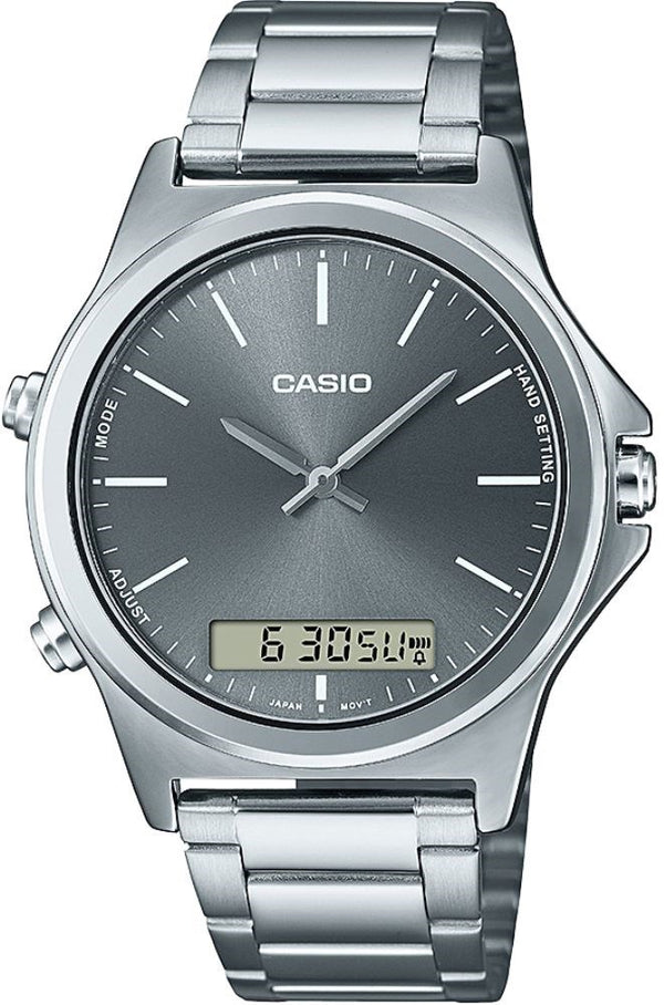 Casio Erkek Spor Kol Saati Gümüş Mtp-Vc01D-8Eudf