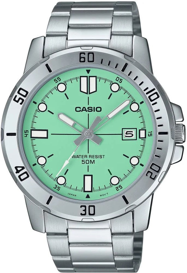 Casio Erkek Spor Kol Saati Gümüş Mtp-Vd01D-3E1Vudf