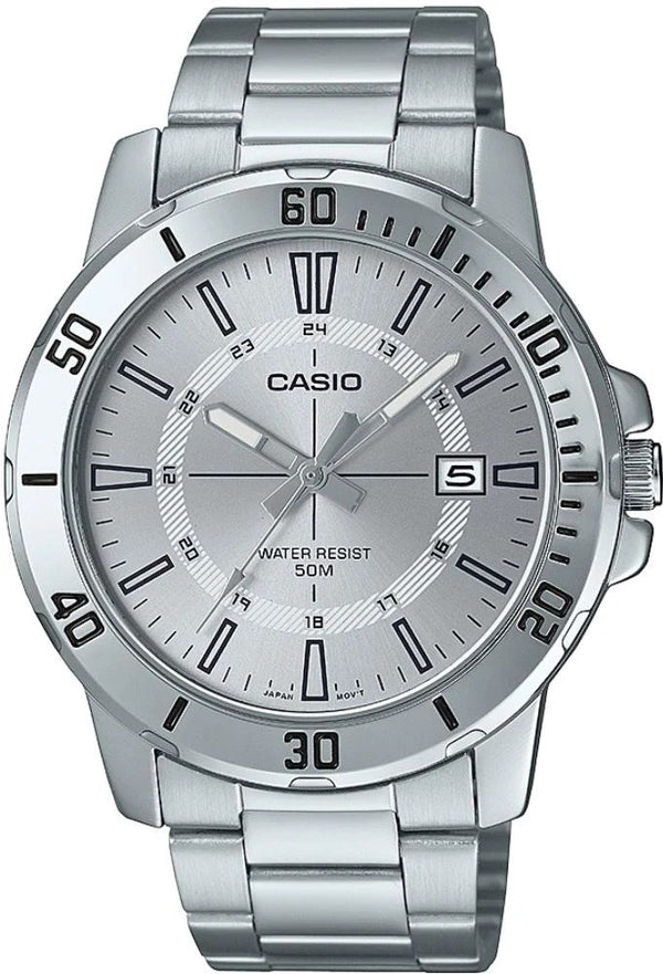 Casio Erkek Spor Kol Saati Gümüş Mtp-Vd01D-7Cvudf