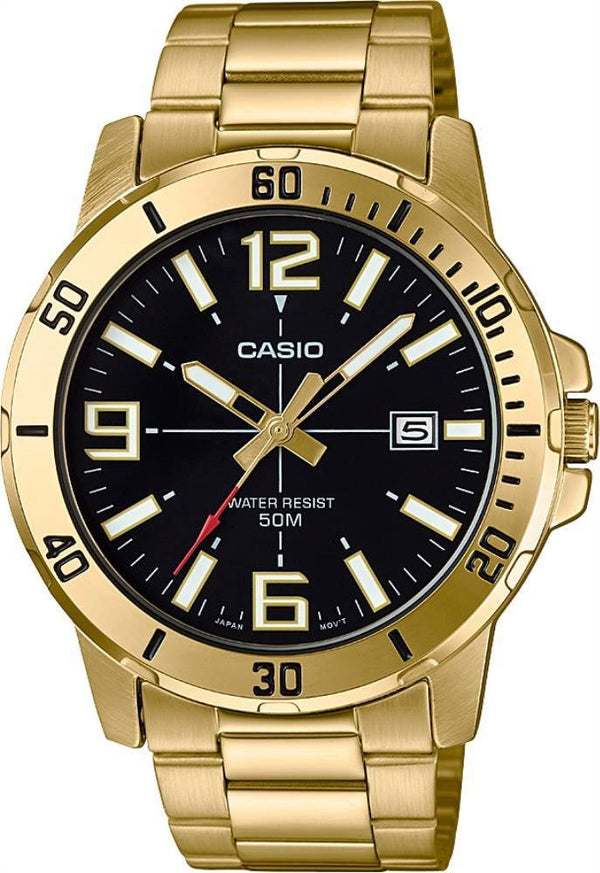 Casio Erkek Spor Kol Saati Altın Mtp-Vd01G-1Bvudf