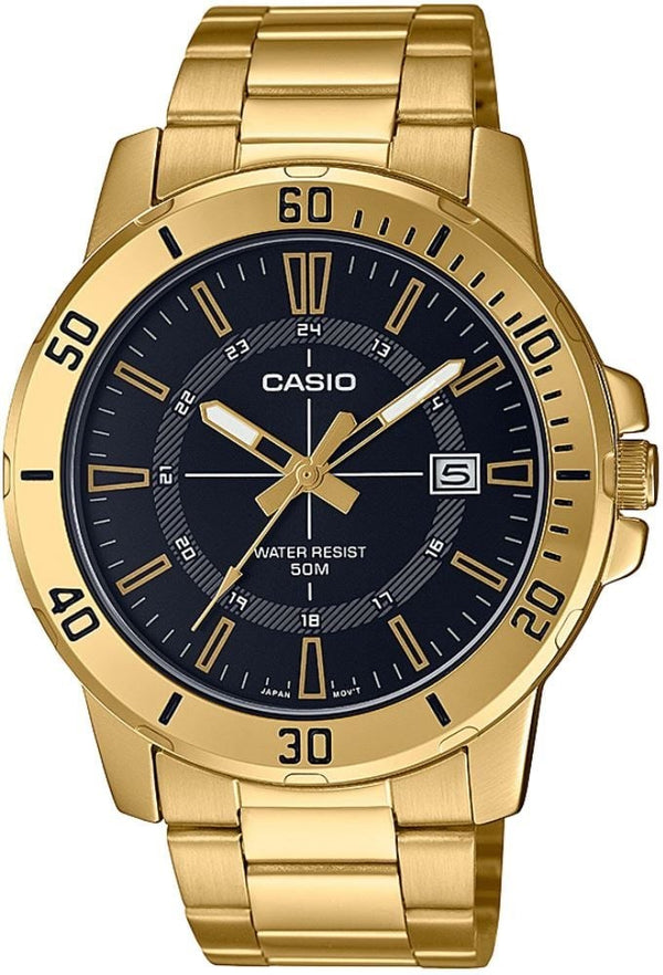 Casio Erkek Spor Kol Saati Altın Mtp-Vd01G-1Cvudf