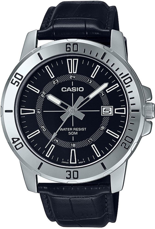 Casio Erkek Spor Kol Saati Gümüş-Siyah Mtp-Vd01L-1Cvudf