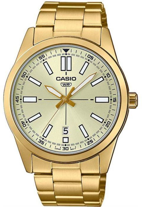 Casio Erkek Spor Kol Saati Altın Mtp-Vd02G-9Eudf