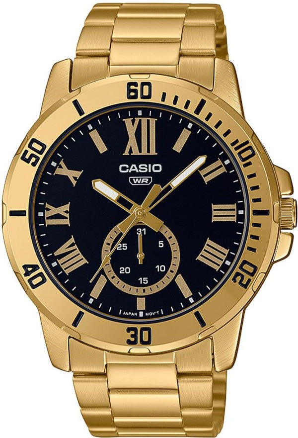 Casio Erkek Spor Kol Saati Altın Mtp-Vd200G-1Budf