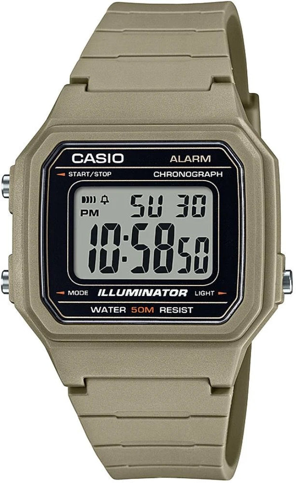 Casio Erkek Spor Kol Saati Bej W-217H-5Avdf