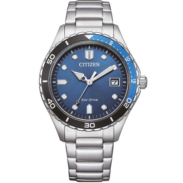 Citizen Erkek Spor Kol Saati Gümüş Aw1821-89L