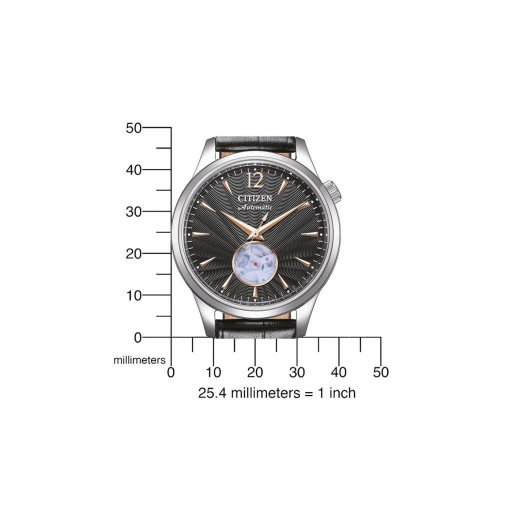Citizen Mechanical Open Heart NH9131-14E Otomatik Erkek Kol Saati