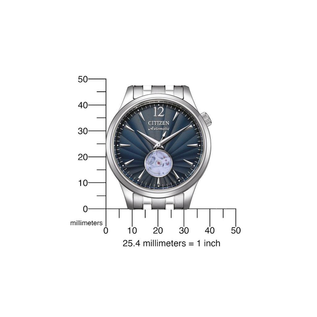 Citizen Mechanical Open Heart NH9131-73L Otomatik Erkek Kol Saati