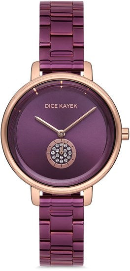 Dice Kayek Kadın Spor Kol Saati Rose Gold-Mor Dk.1.Ag1220.11