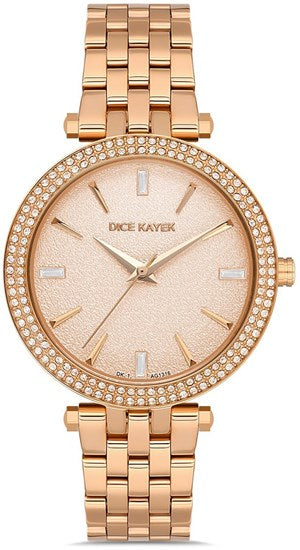 Dice Kayek Kadın Klasik Kol Saati Rose Gold Dk.1.Ag1316.08